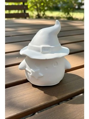 Bilby Cadı Şeklinde Dekoratif Taş Tozu Kutu