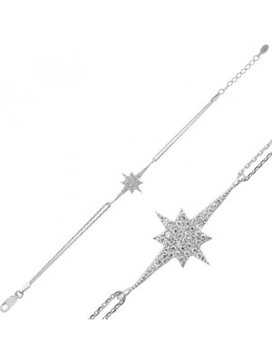 Supertrend Gümüş Kutup Yıldızı Bayan Bileklik