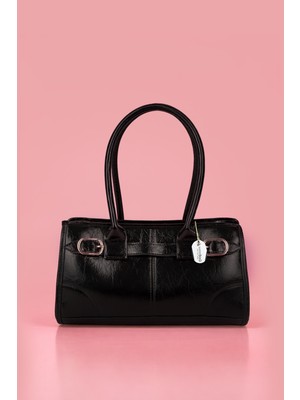 Westbag Vintage Rugan Kemerli Baget Çanta