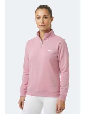 Slazenger Maxıs I Kadın  Turkuaz Sweatshırt