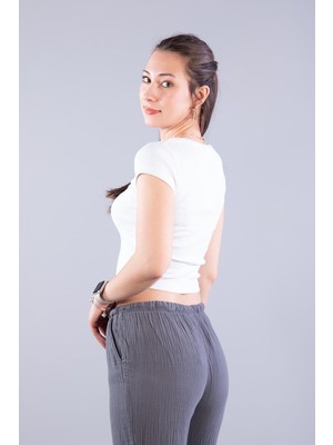 Mckanzie 6696 (N-2370) V Yaka Crop Kaşkorse Body