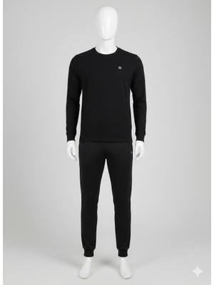 Benetton Erkek Siyah Tshirt