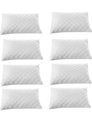 Mira Home 8 Li Kapitoneli Yastık Koruyucu %100 Pamuk 50X70 cm