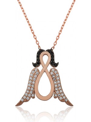 Supertrend Gümüş Sonsuz Melek Bayan Kolye