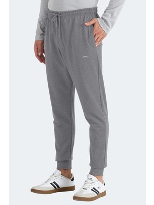 Slazenger Mamun Erkek  Gri Eşofman Altı