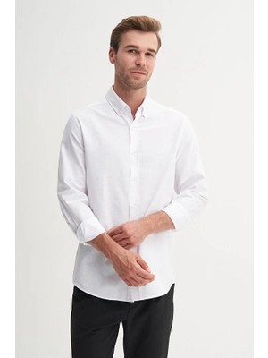 Cazador Pamuk Flam Kumaş Vintage Gömlek Regular Fit