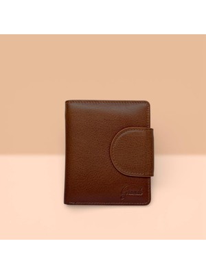 Grande Gerçek Deri Kadın Cüzdanı Hakiki Deri Küçük Boy