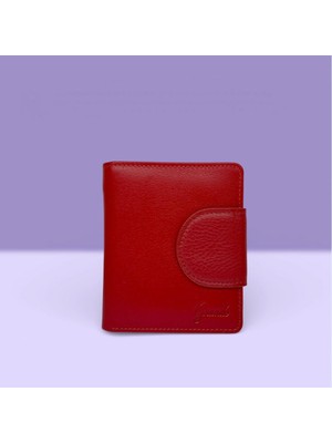 Grande Gerçek Deri Kadın Cüzdanı Hakiki Deri Küçük Boy