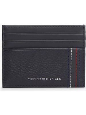 Tommy Hilfiger Erkek Kart Bölmeli Deri Lacivert Cüzdan AM0AM14228-DW6