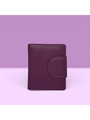 Grande Gerçek Deri Kadın Cüzdanı Hakiki Deri Küçük Boy