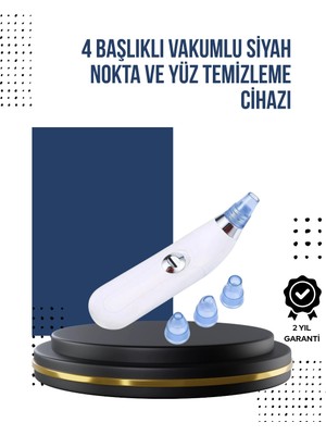 Astraltech Mikro Kristal Başlıklı Siyah Nokta Temizleme Cihazı – Vakum Gücüyle Gözenek Sıkılaştırıcı