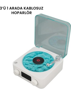 Astraltech Kablosuz Bluetooth Hoparlör Mavi