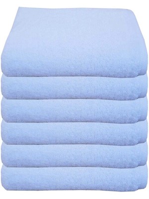 Mira Home 6 Lı Otel Havlusu 100 Pamuklu Beyaz El Havlusu 50X90 cm