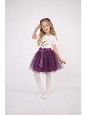 Dıgıl Kids Kız Çocuk Tütü Etek Takım