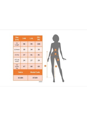 Barış Beauty Kadın Yüksek Bel Belden Toka Detaylı Dalgıç Tayt