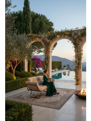 AVYNA Katlanır Yataklı Ikili Kanepe, Mekanizmalı Çekyat Koltuk - Londra Modern - Krem Ithal Kumaş