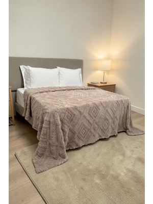 Vessino Home Elara Wellsoft Iskandinav Yatak Örtüsü  – Premium Kalın, Yumuşak ve Özgün Desen Tek-Çift