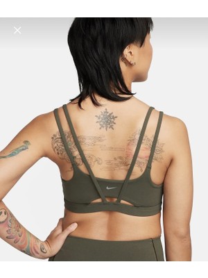 Nike Dri-Fit Alate Ellipse Medium-Support Padded Training Yeşil Kadın Sporcu Sütyeni DO6619-325
