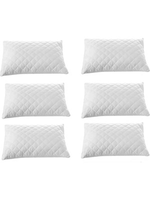 Mira Home 6 Lı Kapitoneli Yastık Koruyucu %100 Pamuk 50X70 cm