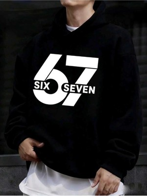 Divin -Erkek Baskılı 03 Sweatshırt 3iplik Kaliteli Kumaş Oversize Kesim