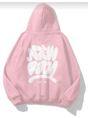 Divin Kadın Baskılı Sweatshırt Kaliteli Kumaş Oversize Kesim