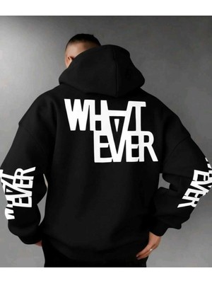 Divin Whatever Unısex Kapüşonlu Sweatshirt – Sıcak, Rahat ve Trend Tasarım