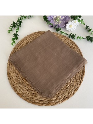 Flamlı Tek Renk Eşarp HA1259