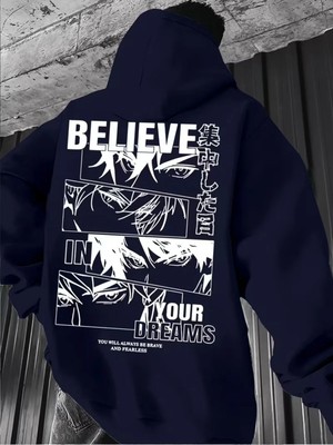 Divin Erkek Baskılı Mn Sweatshırt 3iplik Kaliteli Kumaş Oversize Kesim