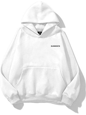 Divin Erkek Baskılı Lllll Sweatshırt 3iplik Kaliteli Kumaş Oversize Kesim