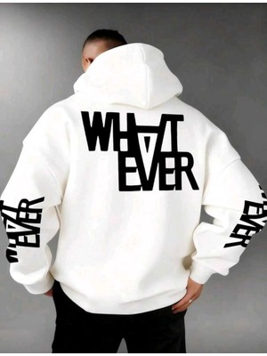 Divin Whatever Unısex Kapüşonlu Sweatshirt – Sıcak, Rahat ve Trend Tasarım