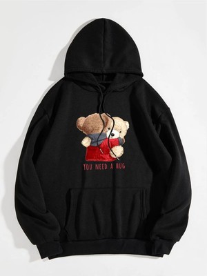 Divin Unısex Kapüşonlu Sweatshirt – Sıcak, Rahat ve Trend