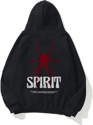 Divin Unisex Spirit Sweatshirt Hoodie Beyaz
