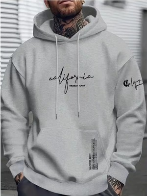 Divin Erkek Baskılı Kf Sweatshırt 3iplik Kaliteli Kumaş Oversize Kesim