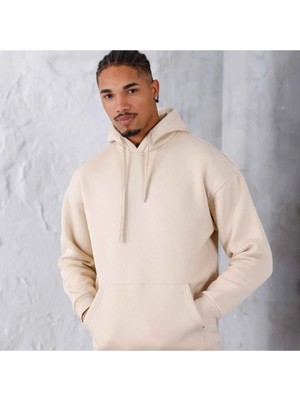 Divin Unısex Sırt Baskılı Oversize Kapüşonlu Sweatshirt– Sıcak, Rahat ve Trend