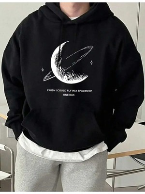 Divin Gamer Minimal Tasarım Oversize Hoodie