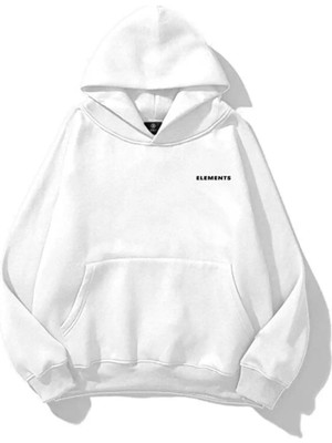 Divin Erkek Baskılı Lllll Sweatshırt 3iplik Kaliteli Kumaş Oversize Kesim