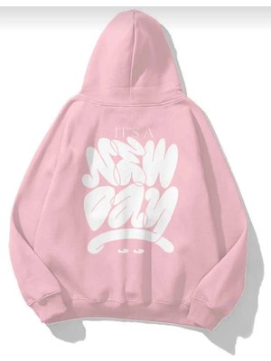 Divin Kadın Baskılı Sweatshırt Kaliteli Kumaş Oversize Kesim
