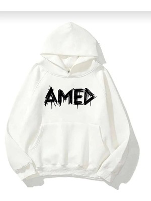 Divin Kadın Baskılı Sweatshırt Kaliteli Kumaş Oversize Kesim