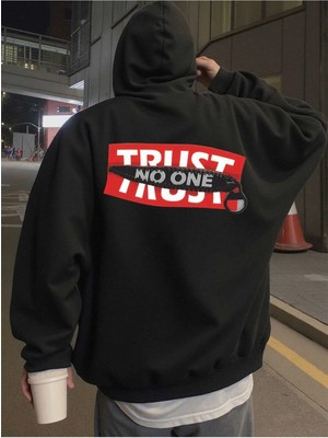 Divin Erkek Baskılı Sweatshırt 3iplik Kaliteli Kumaş Oversize Kesim