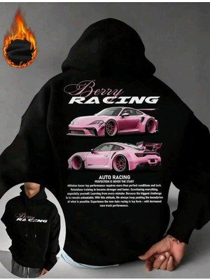 Divin Erkek Baskılı Sweatshırt 3iplik Kaliteli Kumaş Oversize Kesim