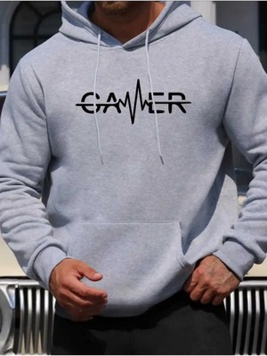 Divin Gamer Minimal Tasarım Oversize Hoodie