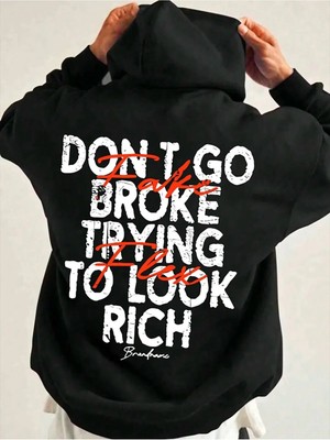 Divin Erkek Baskılı Sweatshırt 3iplik Kaliteli Kumaş Oversize Kesim