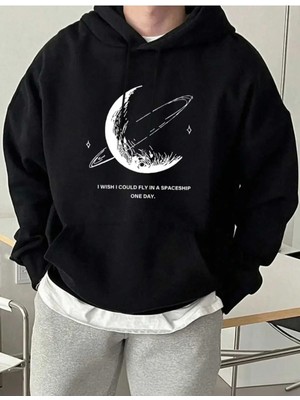 Divin Gamer Minimal Tasarım Oversize Hoodie