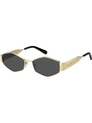 Marc Jacobs 496/SHINY Rhl Unisex Güneş Gözlük Çok Renkli Çerçeve ile Modern Tasarım 55-17-145