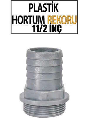 Plastik Hortum Rekoru 11/2 Inç