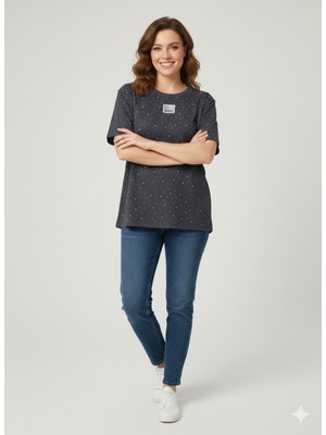 Centilmen Bdk Pul Işlemeli  T-Shirt K765