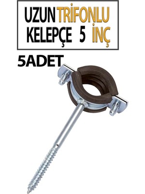 5 Lik Trifonlu Kelepçe Uzun (5 Adet)