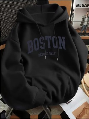 Divin Kadin Baskılı Fd Sweatshırt 3iplik Kaliteli Kumaş Oversize Kesim