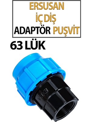 Ersusan Iç Diş Adaptörpuşvit 63 Lük