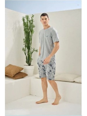 Tudik Collection Kocabey 2004 Erkek O Yaka Şortlu Takım